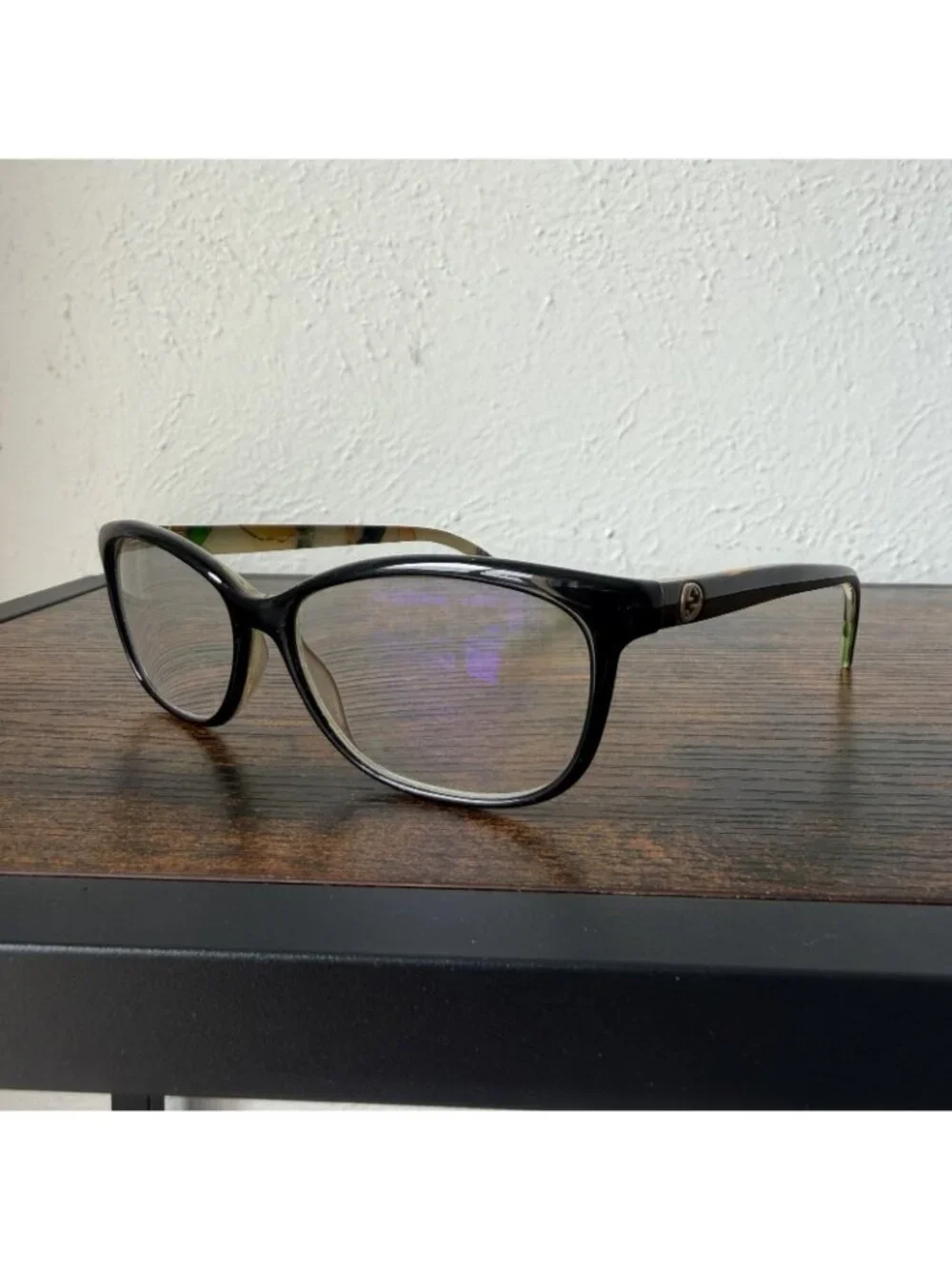 Gucci Black B-Shape Floral Women's RX Eyeglasses GG 3699/N Z96 - Picture 3 of 10